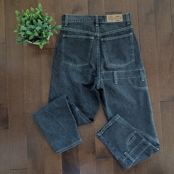 CHEAP MONDAY DOUBLE BELT LOOP JEANS - Picture 1 of 5